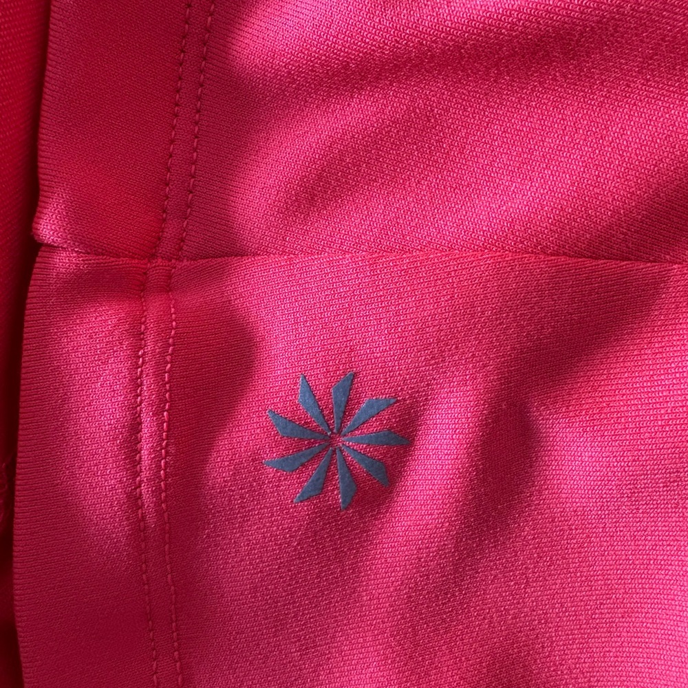 Vibrant Pink Athleta racerback tank - Picture 3 of 3